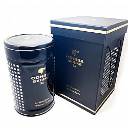 Κεραμικό Βάζο Υγραντήρας Για Έως 20 Πούρα (Black)
