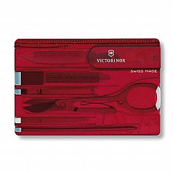 Ελβετική Κάρτα - Πολυεργαλείο Victorinox Swiss Card Red