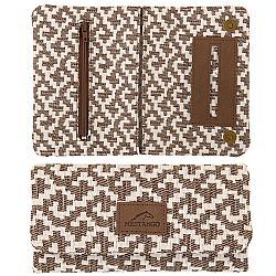 Υφασμάτινη Καπνοθήκη Mestango Dual Spirit Brown & White (καπνός με το σακουλάκι)