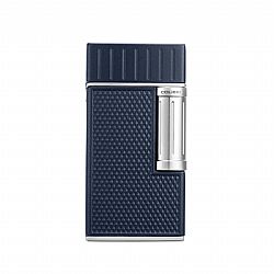 Αναπτήρας Colibri Julius Double Flame Navy Blue & Chrome