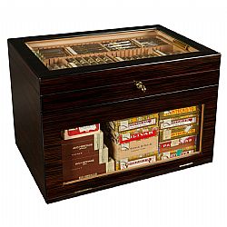 Adorini Υγραντήρας 300+ Πούρων Portico Deluxe Brown