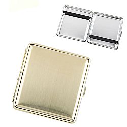 Ταμπακιέρα 20 Τσιγάρων Και Mini Cigarillos 85mm (Gold)