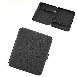 Ταμπακιέρα 18 Τσιγάρων Και Mini Cigarillos 85mm (Black Crackle)