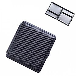 Ταμπακιέρα 20 Τσιγάρων Και Mini Cigarillos 85mm (Black)