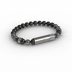 Βραχιόλι με Punch 7mm Les Fines Lames Mercurio Ring I (8mm Χάντρες)