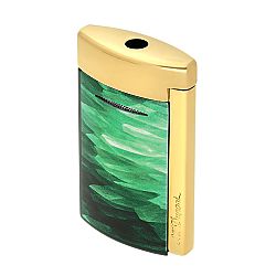 S.T. Dupont MiniJet Lacquered Geode Green
