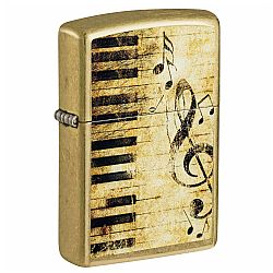 Zippo Piano and Notes Design [46712]