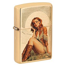 Zippo Cowgirl Design [46962]