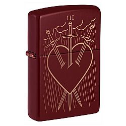 Zippo Heart And Daggers Design [46723]