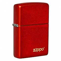 Zippo Classic Metallic Red Logo [49475ZL]