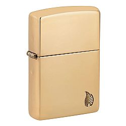 Zippo Armor High Polish Brass Flame Design Design [46397]