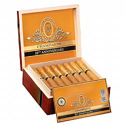 Perdomo Reserve 10th Anniversary Magnum Tubos Connecticut Champagne (Box of 12)