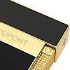 S.T. Dupont Table Lighter Soft & Jet Flame Lacquered lighter Cohiba 60 Black 