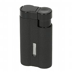 Μεταλλικός Αναπτήρας Winjet Με 3 Φλόγες Jet και Punch (Black Crackle)
