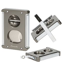 Caseti Πουροκόφτης S-V Cutter & Stand με Punch (Gunmetal)