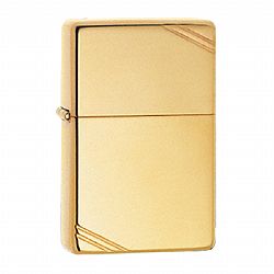 Zippo Vintage Series 1937 with slashes 270 High Polish Brass [21073_270]
