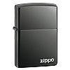 Zippo Classic Black Ice with Zippo Logo [150ZL]
