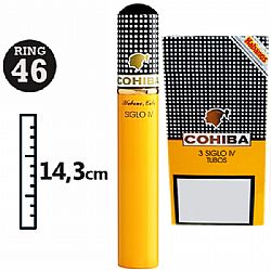Cohiba Siglo IV Tubos (Box of 3)