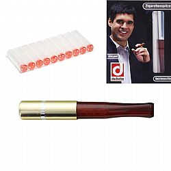 Πίπα Βιομηχανικού Τσιγάρου Denicotea Red & Gold (8 mm)
