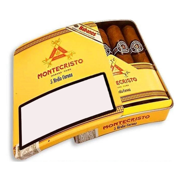Montecristo Media Corona (Metallic Tin of 5)
