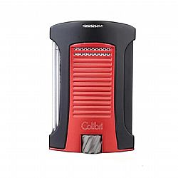 Colibri Daytona Single Jet Flame Lighter Black & Red