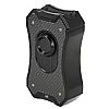 Επιτραπέζιος Αναπτήρας Winjet Real Carbon Black με Τετραπλή Jet Φλόγα