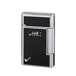 Αναπτήρας Πίπας Winjet (Μαύρο & Ασημί)