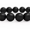 Βραχιόλι με Punch 7mm Les Fines Lames Onyx Matte (8mm Χάντρες)