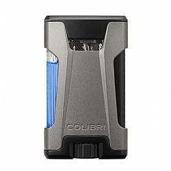Colibri Rebel | Double Jet Flame Lighter Gunmetal
