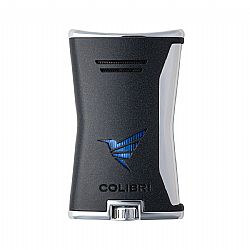 Colibri Slim Jet Black & Chrome