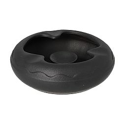 Κεραμικό Σταχτοδοχείο Angelo Τριών θέσεων (Black)