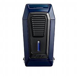 Colibri Quantum | Triple Jet Lighter with V-Cut Navy