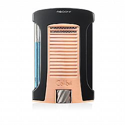 Colibri Daytona Single Jet Flame Black & Rosegold