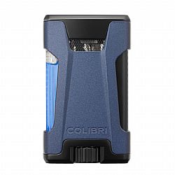 Colibri Rebel | Double Jet Flame Lighter Navy & Black