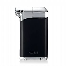 Αναπτήρας Colibri Pacific Air Single Flame Black & Chrome