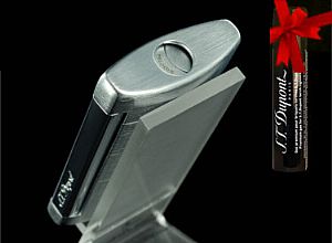 Dupont MiniJet lighter Chrome Brushed
