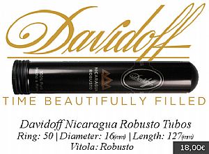 Davidoff Nicaragua Robusto Tubos